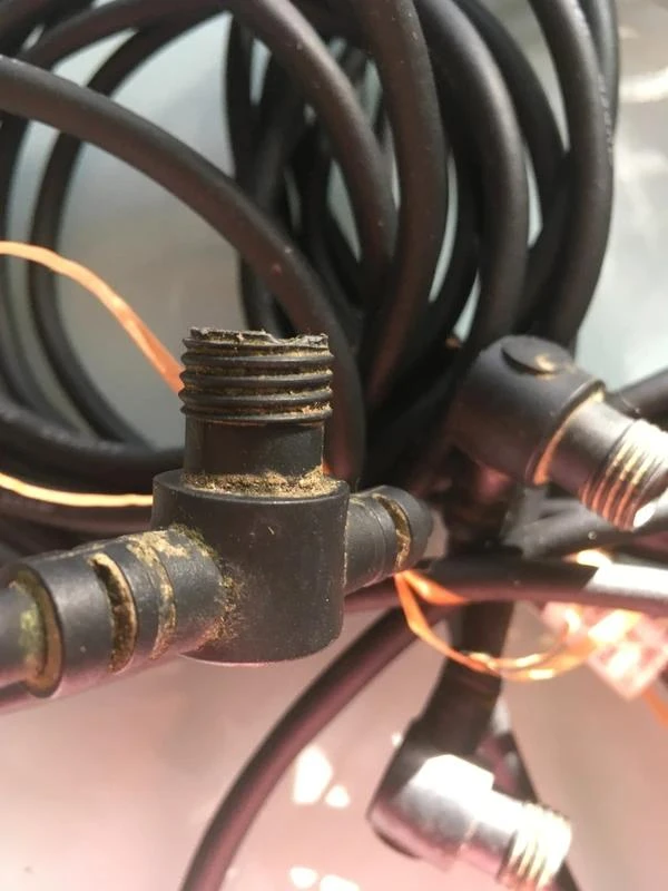 2 cables / hilos eléctricos especiales para guirnaldas de Navidad exteriores – photo 7